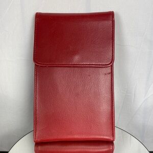Vintage Victory Brand Red Large Wallet